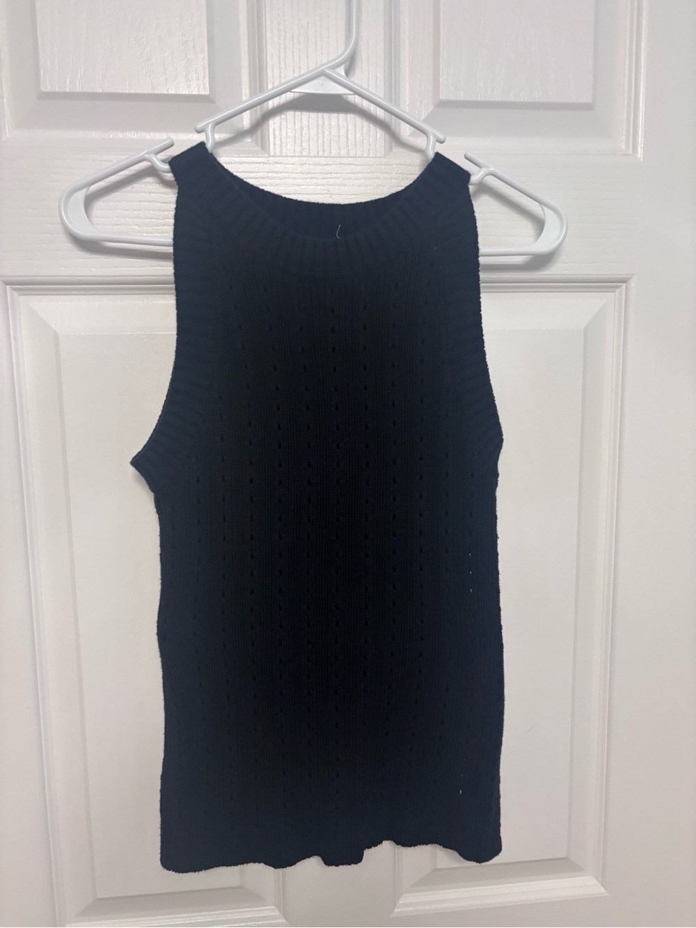 GAP Black Knit Tank Top